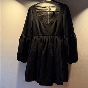 Cinq à Sept Black Long Sleeve Dress